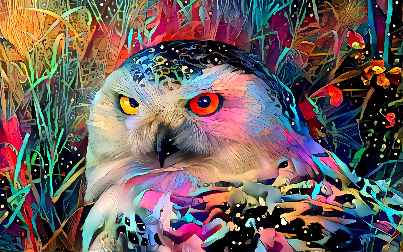 Heterochromic Owl
