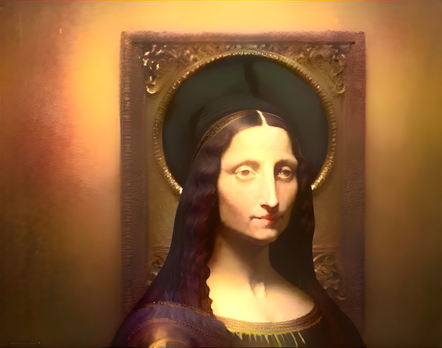 Mona Lisa by my grandfather.
