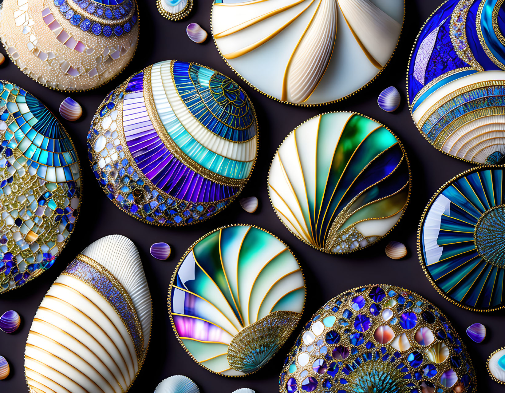 seashell mosaic 2