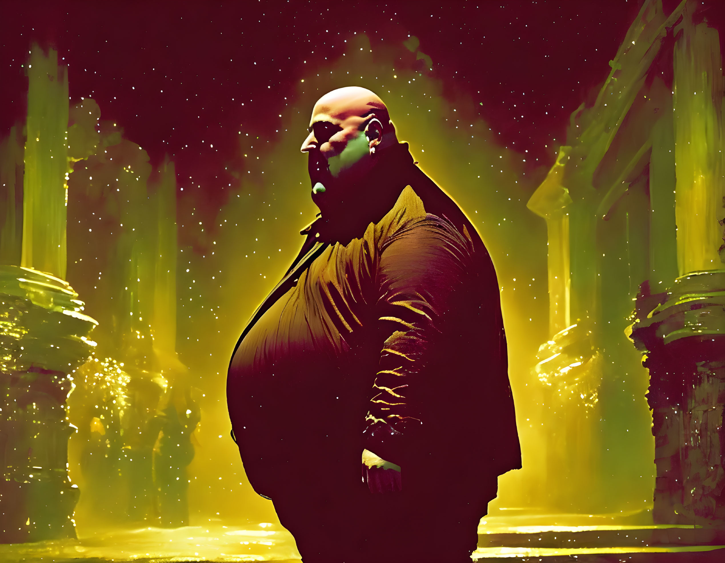 Kingpin in his own right, lost in the night 