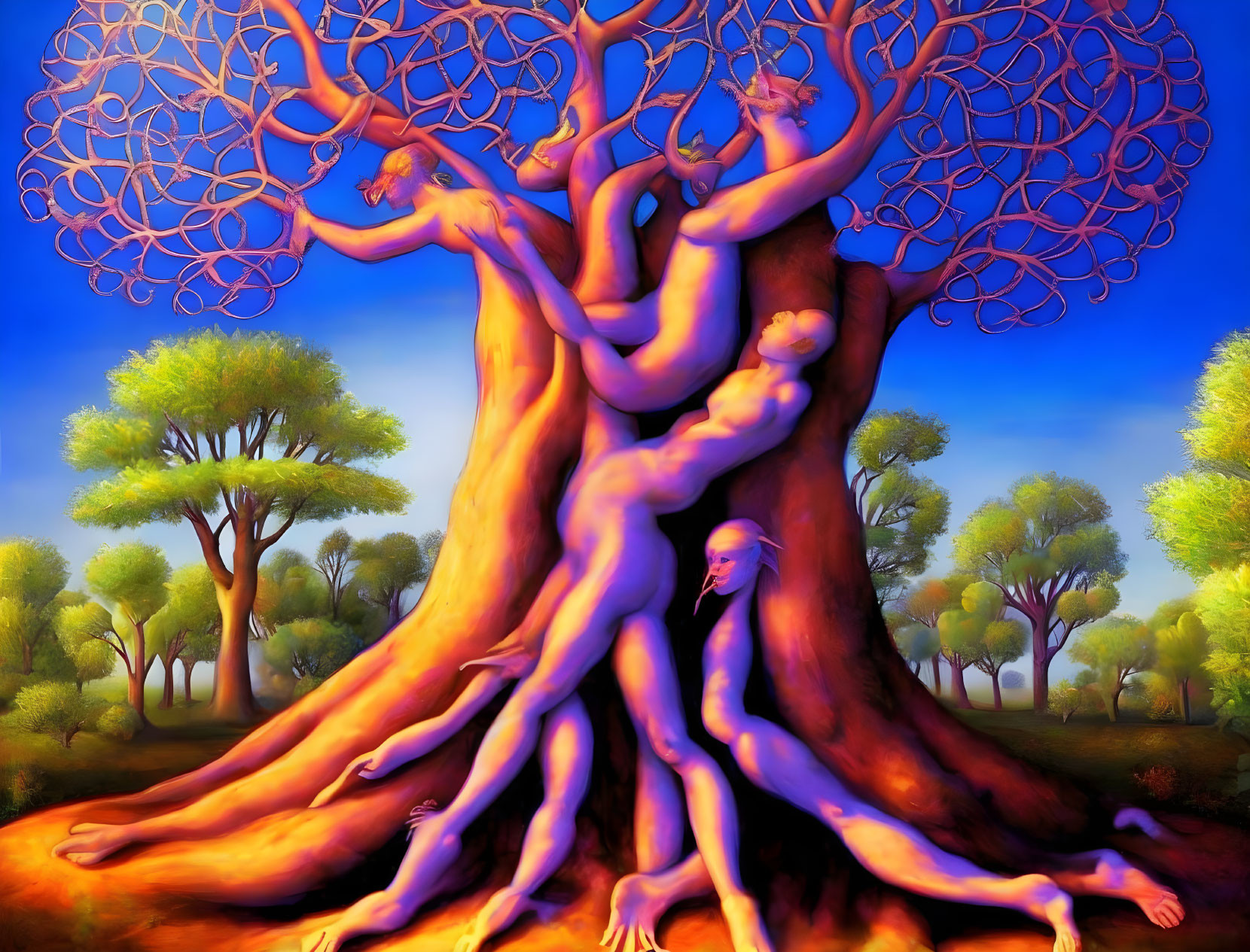 Psychedlic Tree of Life and Knowledge