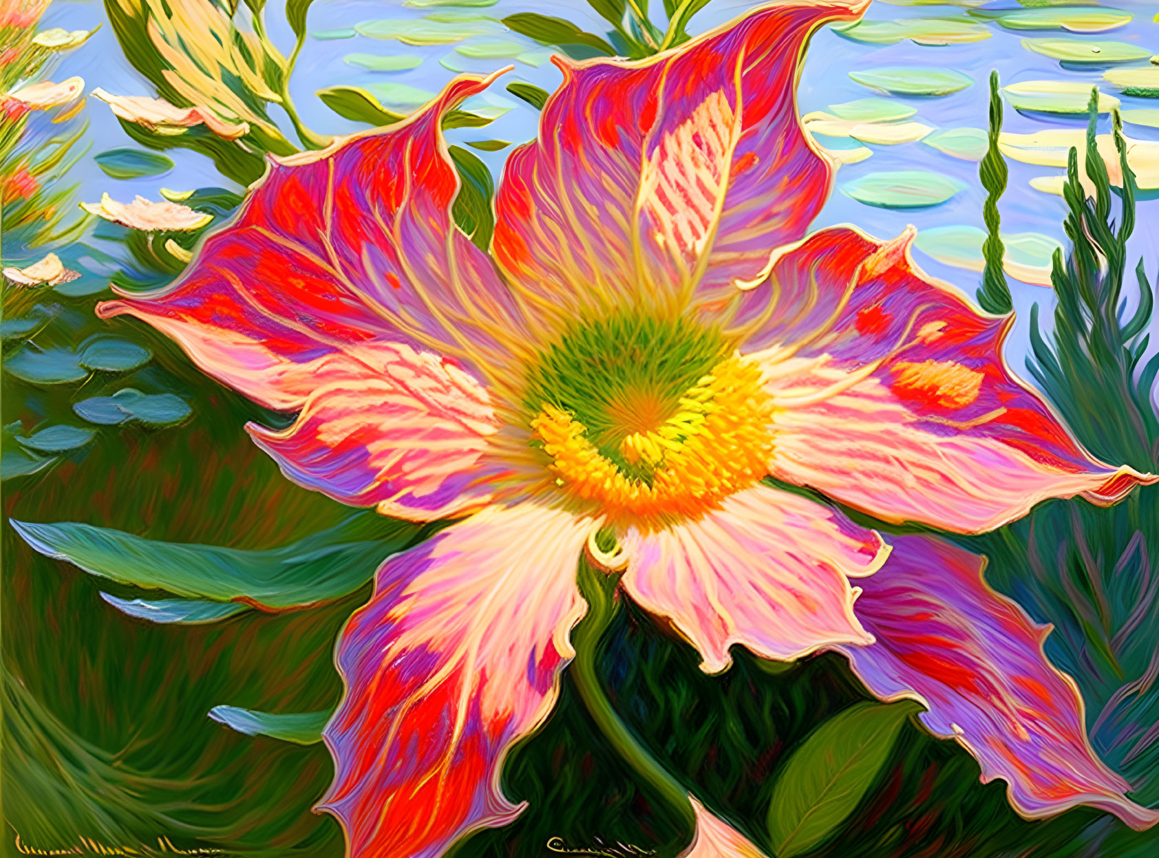 Monet's Lily