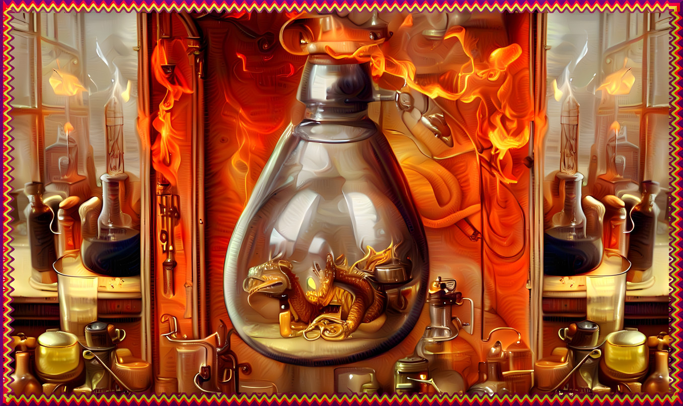 Alchemist's Dragon inside a Jar Trick
