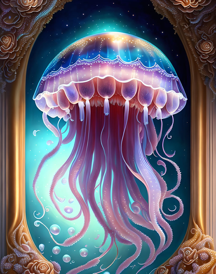 Portal to the Undersea World of Jelly Peoples
