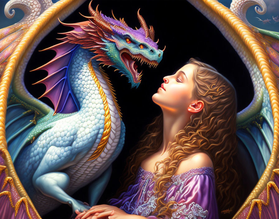 dragons-Alex Alemany style