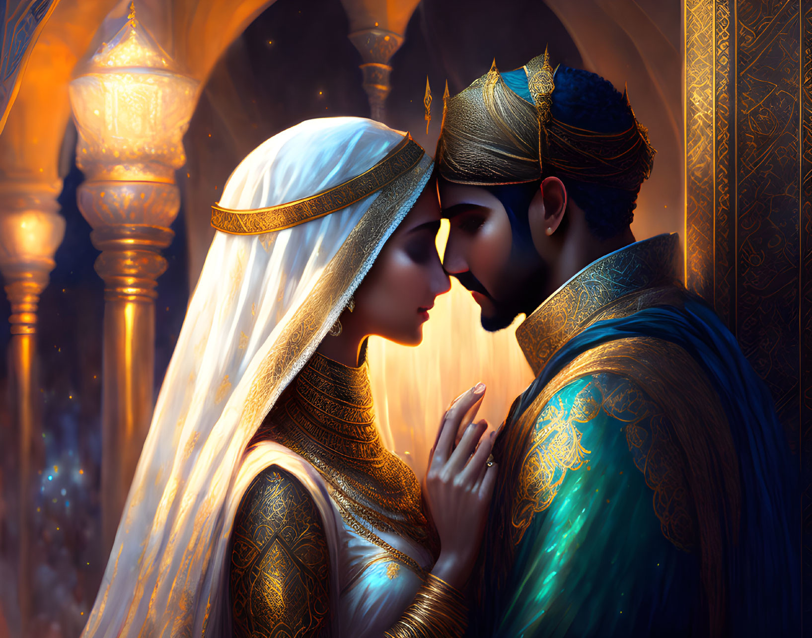 Moorish Love In An Arabian Palace