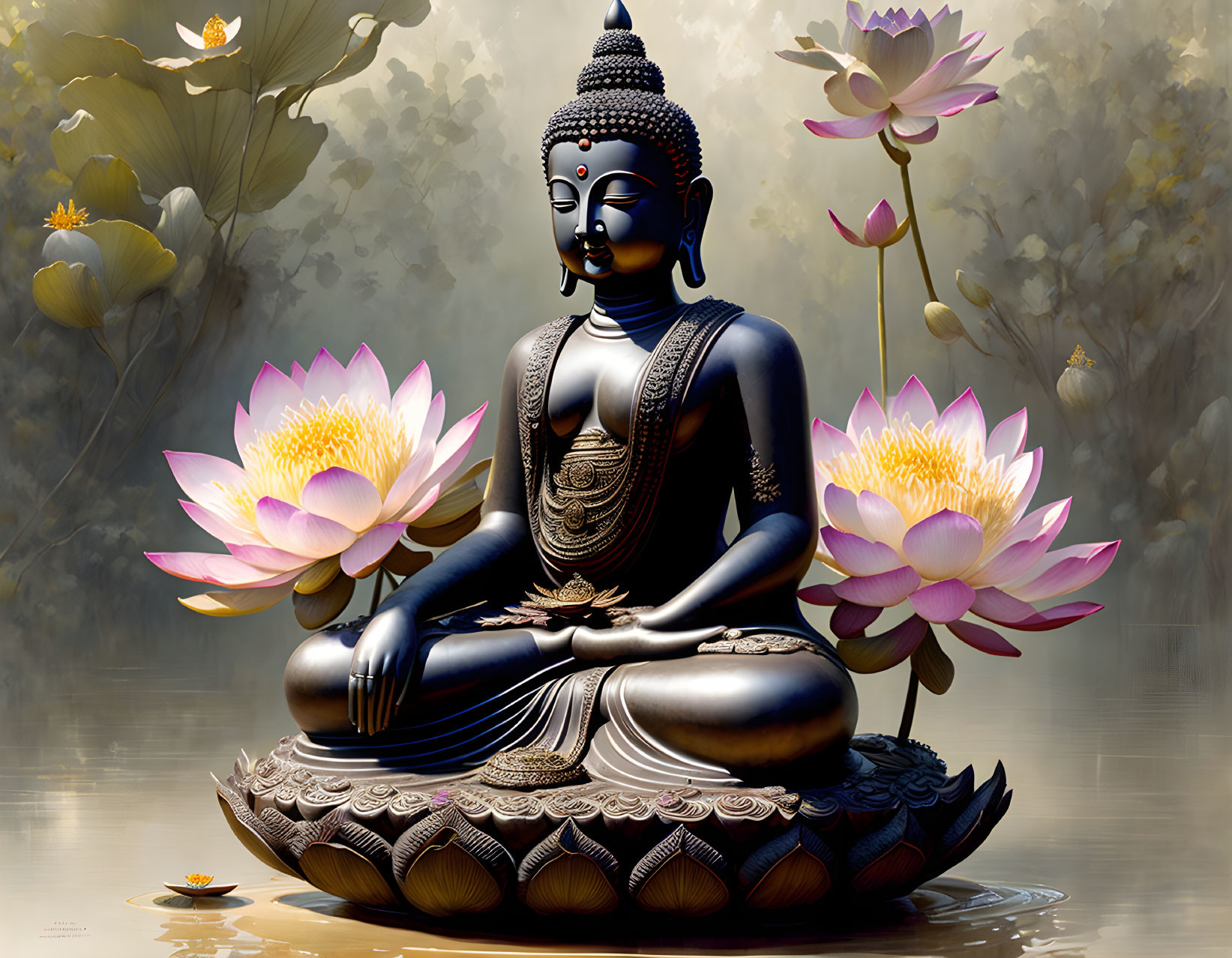 The Lotus Buddha 