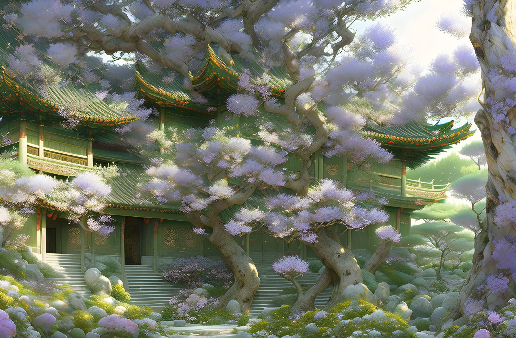 The Temple Trees 