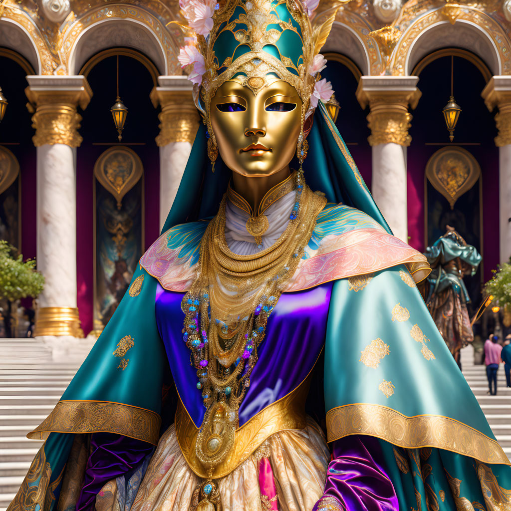 The Venice Mask Lady 
