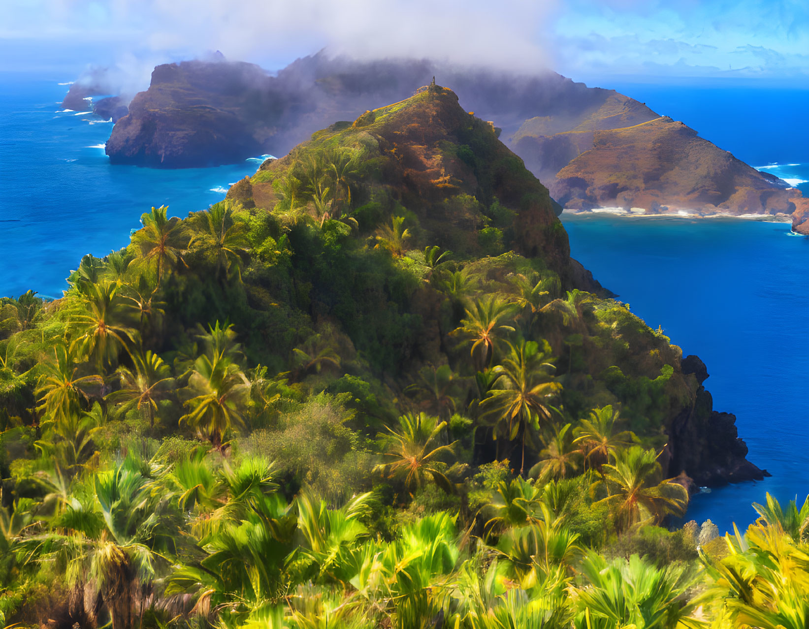 Fantasy oceanic islands
