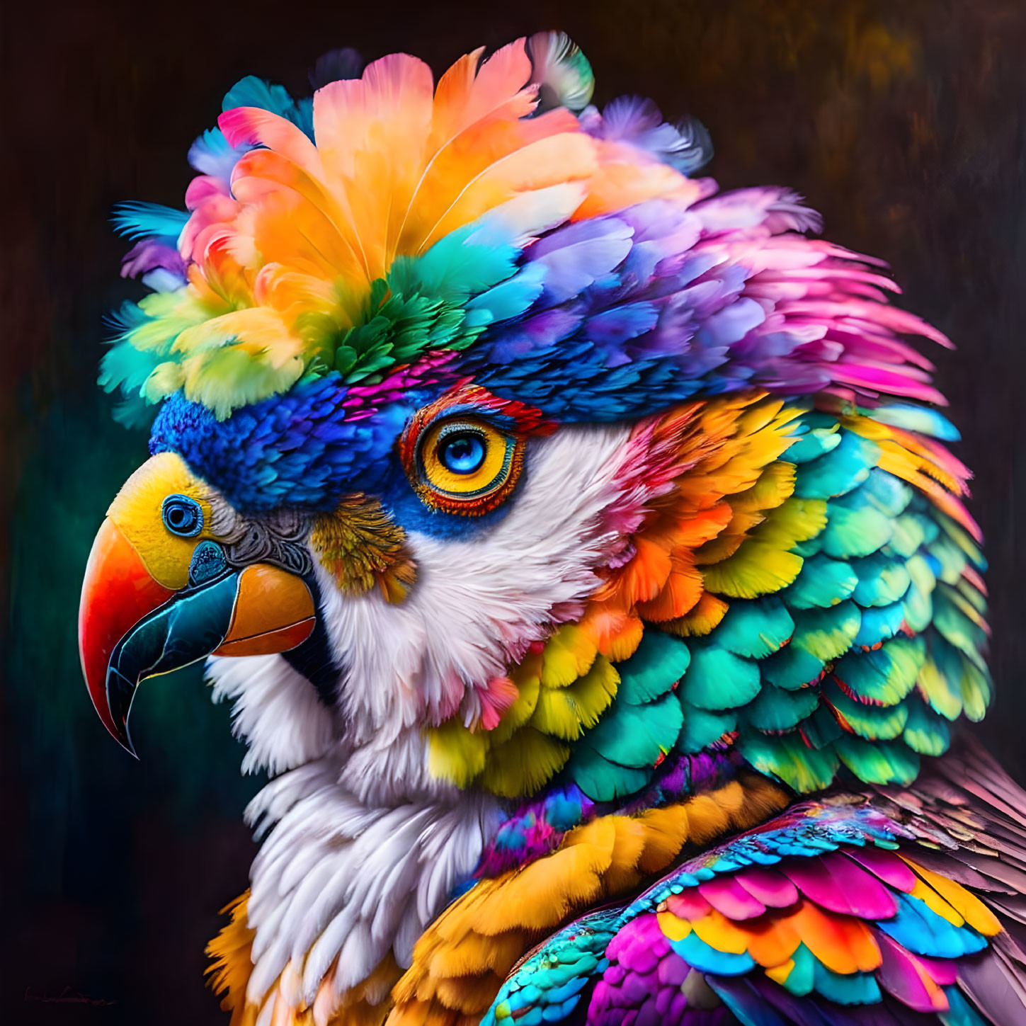  Rainbow Parrot 
