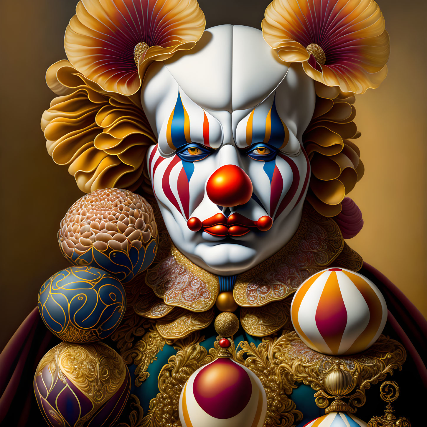 odd ball clown 
