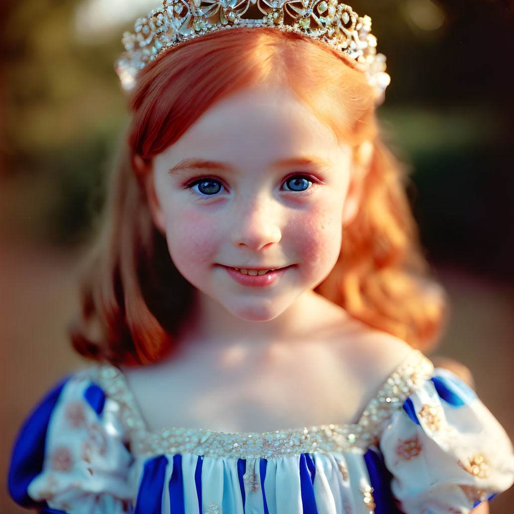 Little redhead  princess
