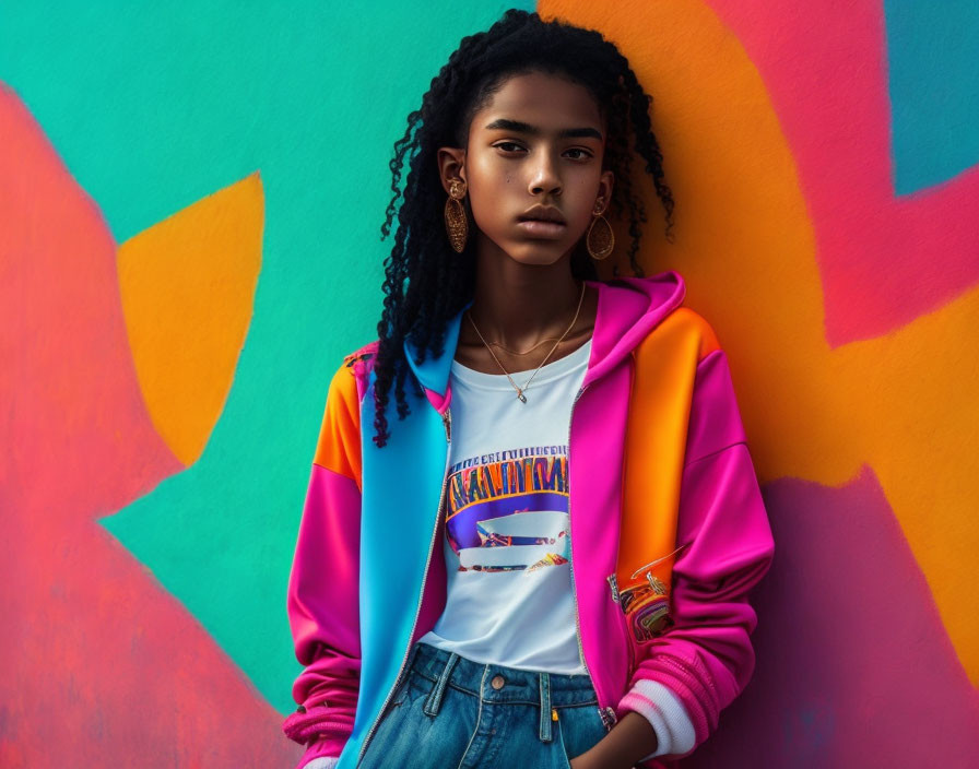 colorful teen fashion 