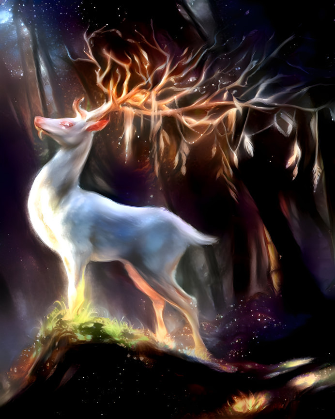 Dreamlike Reindeer
