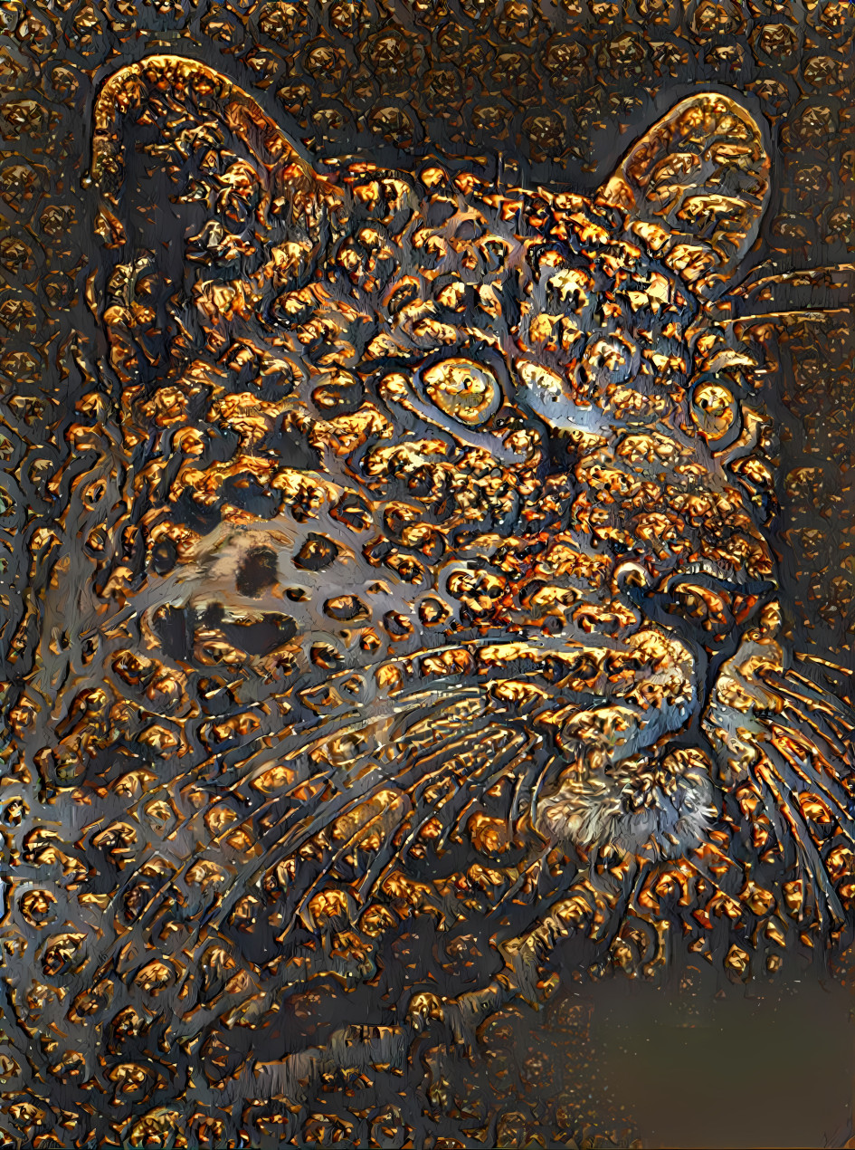 leopard print icing
