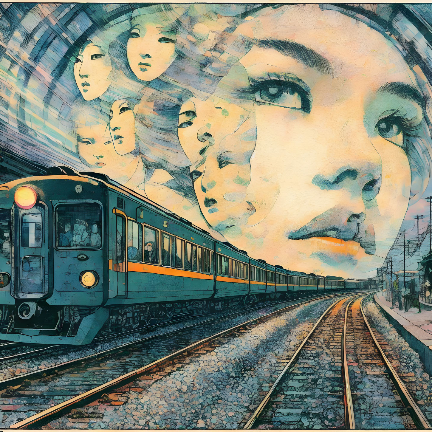 the 'stranger on a train' phenomenon