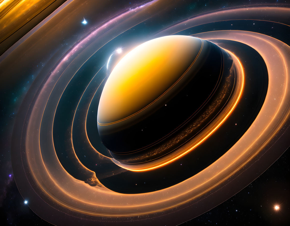 golden rings of saturn