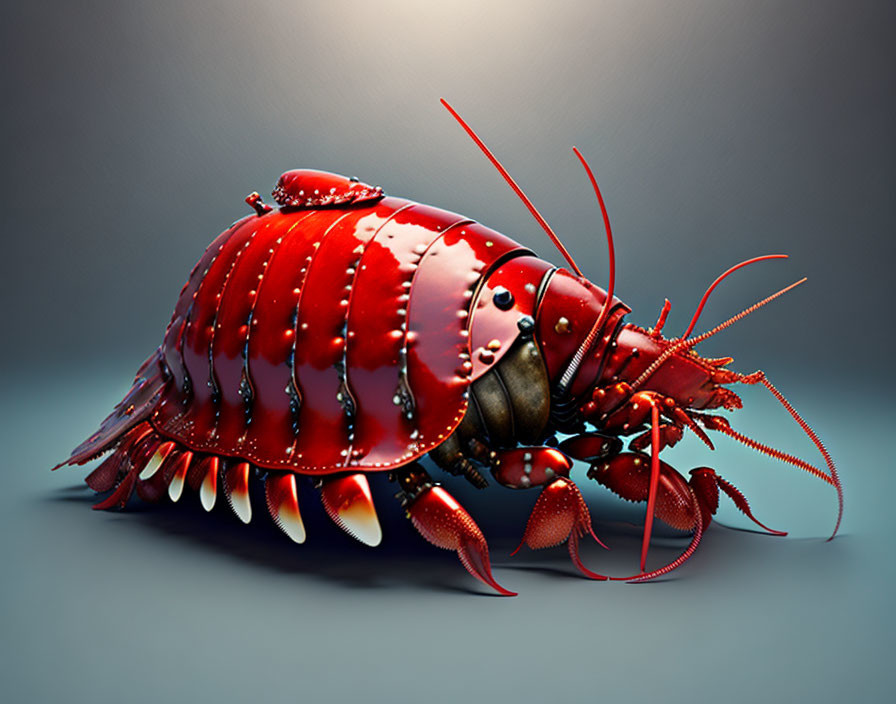 Red Isopod