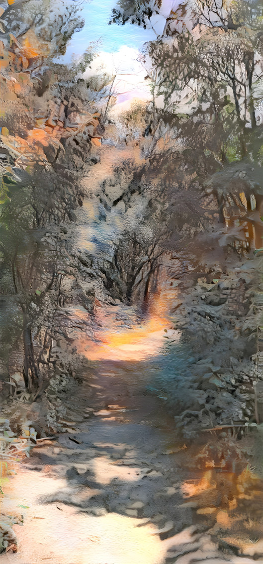 Cottage Road (Winter)