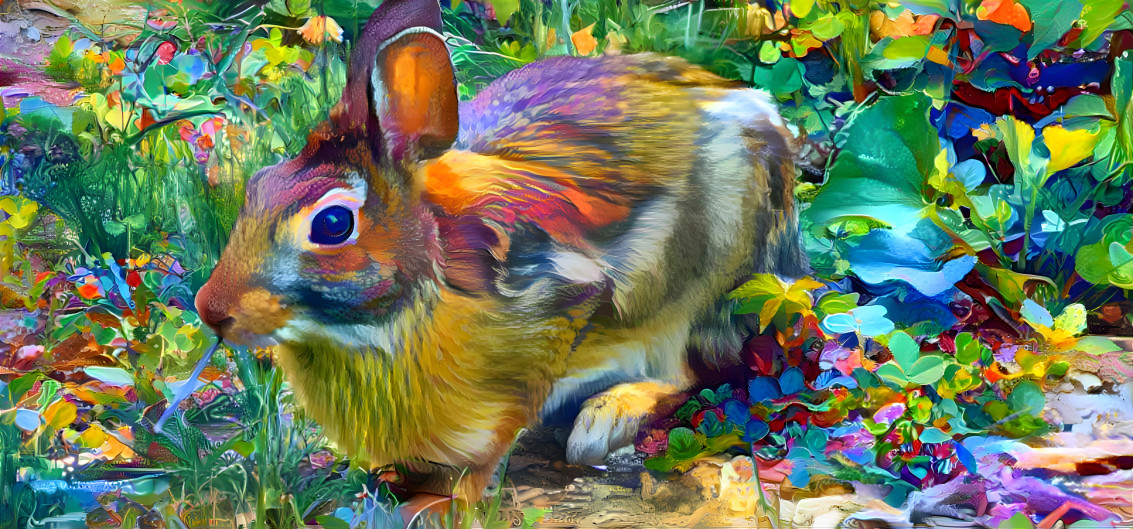 Colourful Bunny