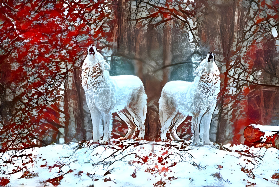 White Wolves…Call of the Wild