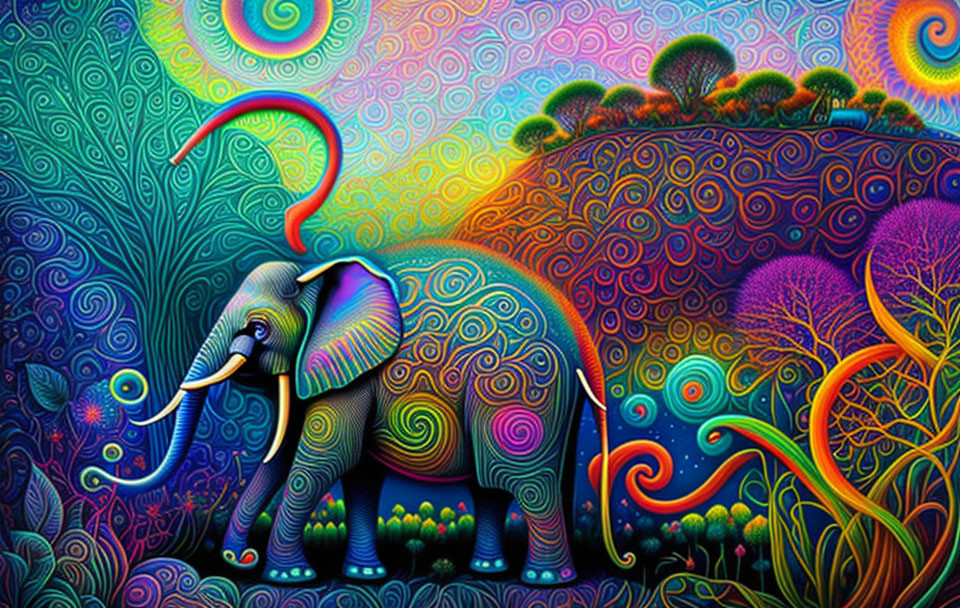 Elephant in fantasy land