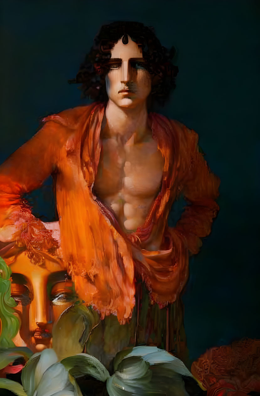 Orange Greek God