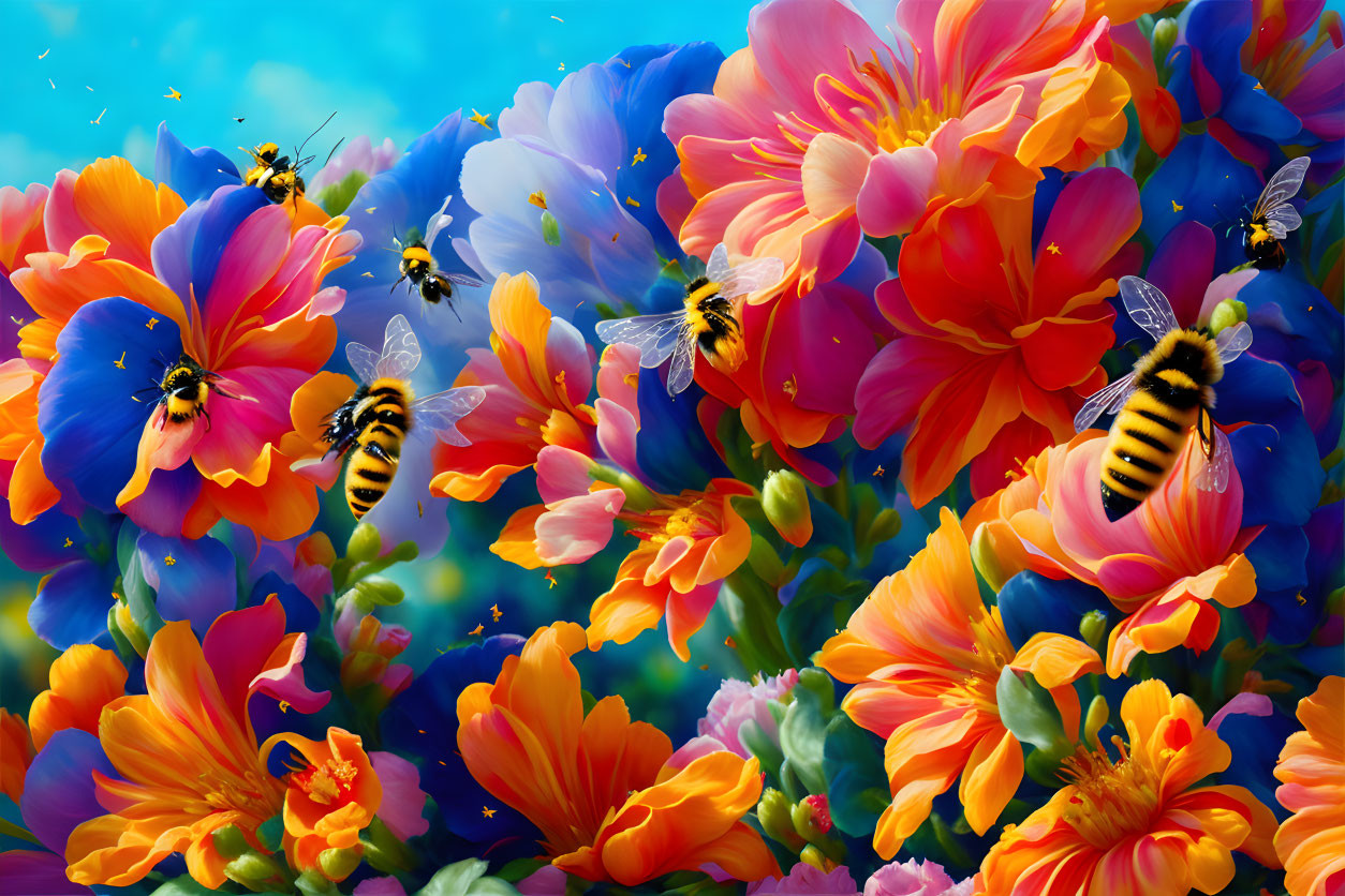 Bumblebees in wonderland