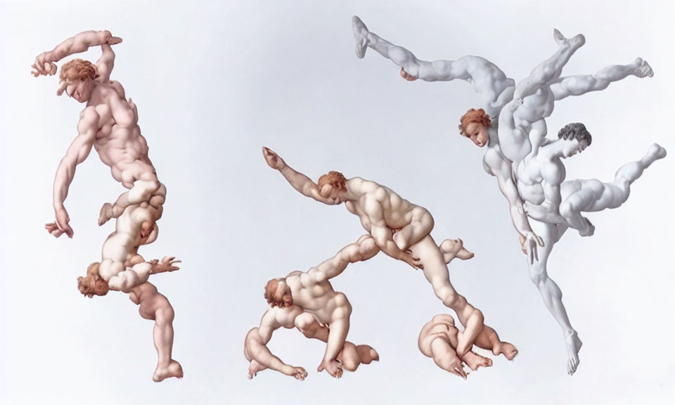 Detailed Study of Human Anatomy in Dynamic Poses