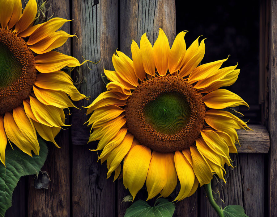 -old sunflowers-