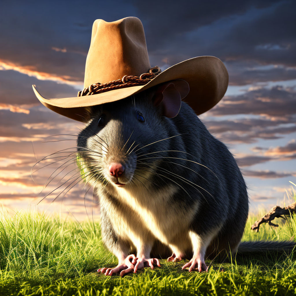 The rat in the hat