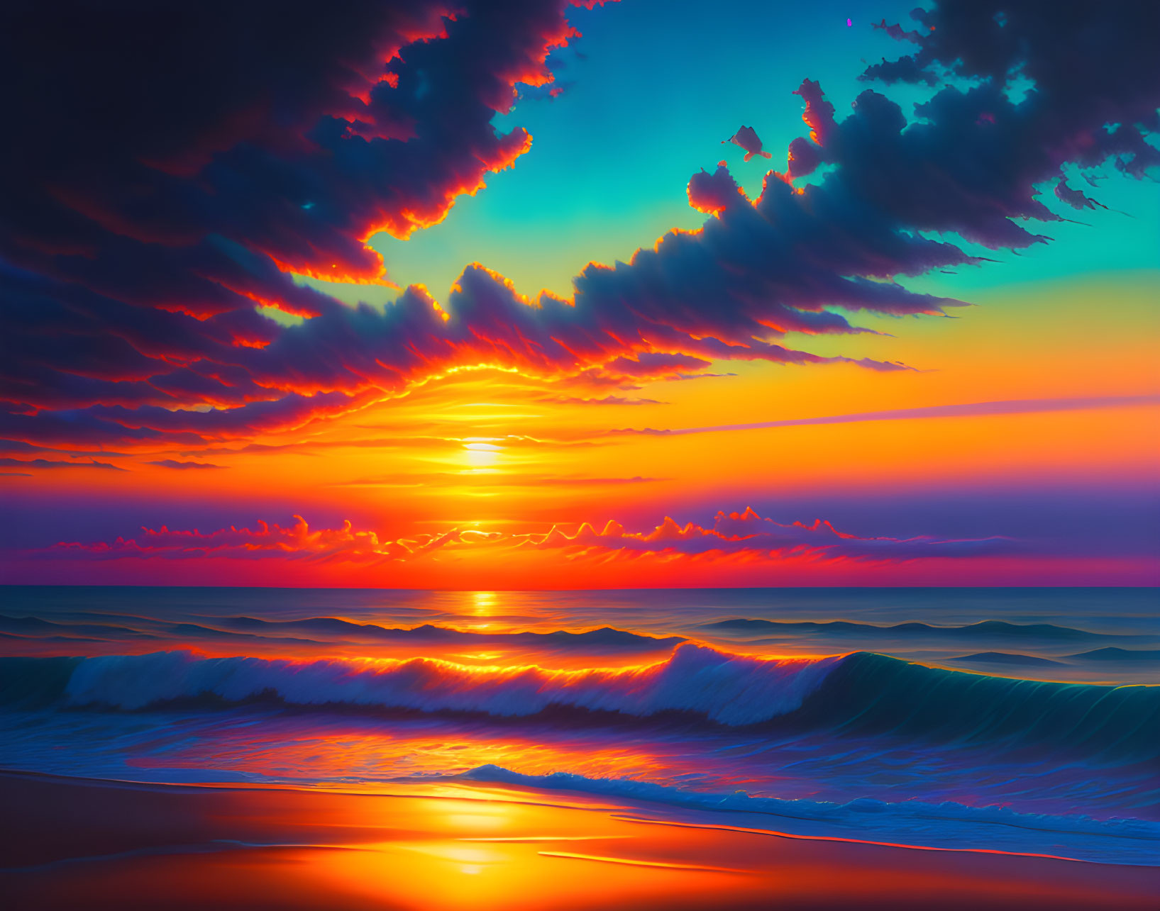 Ocean Sunrise II