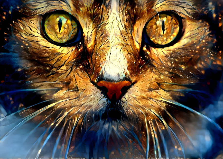 The Cat with Golden Eyes
