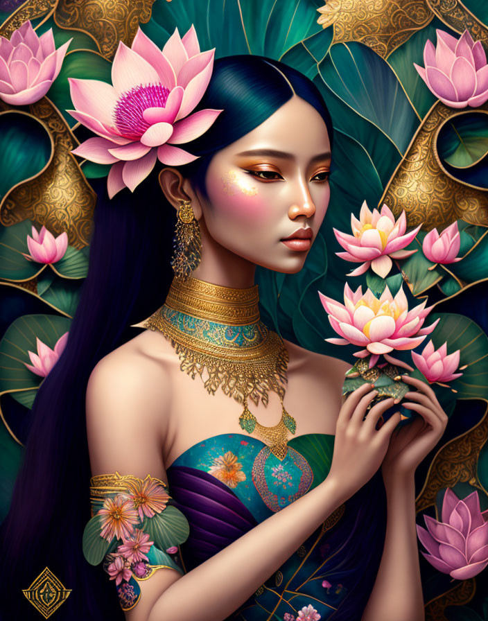 Lotus Blossom Princess....
