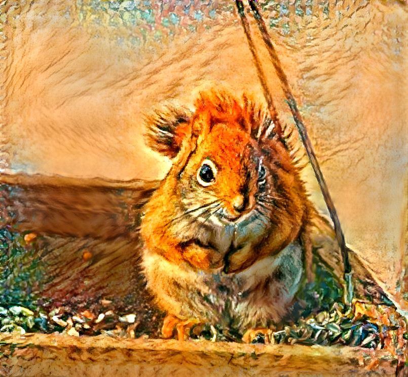 Red Squirrel  