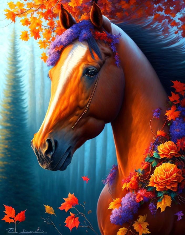 flower Horse 