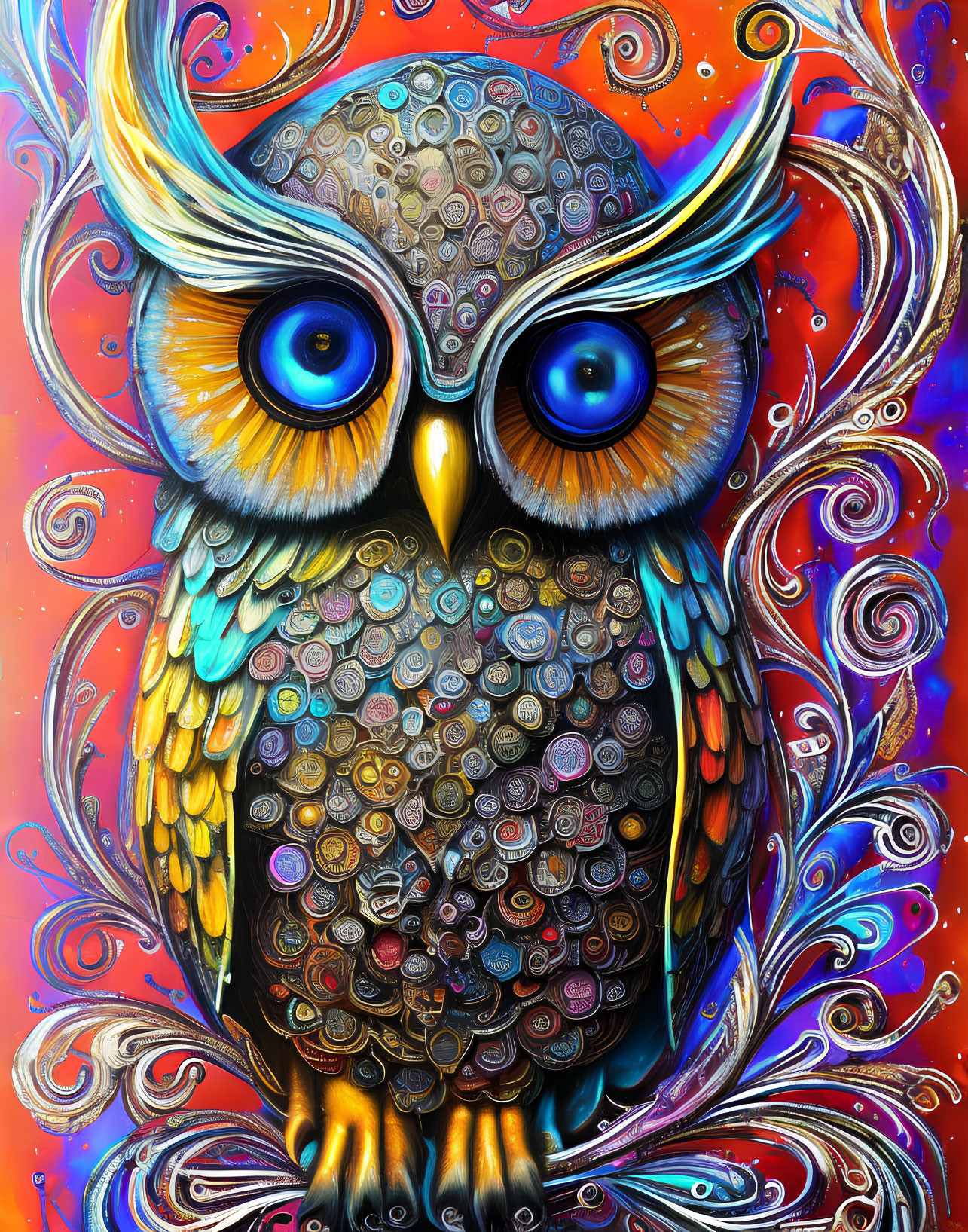 Redreaming Owl Series 2