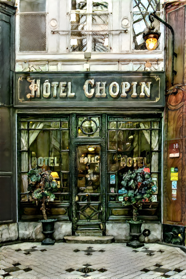 Paris-Passage-Hotel Chopin