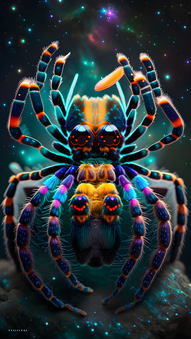 Intergalactic tarantula 