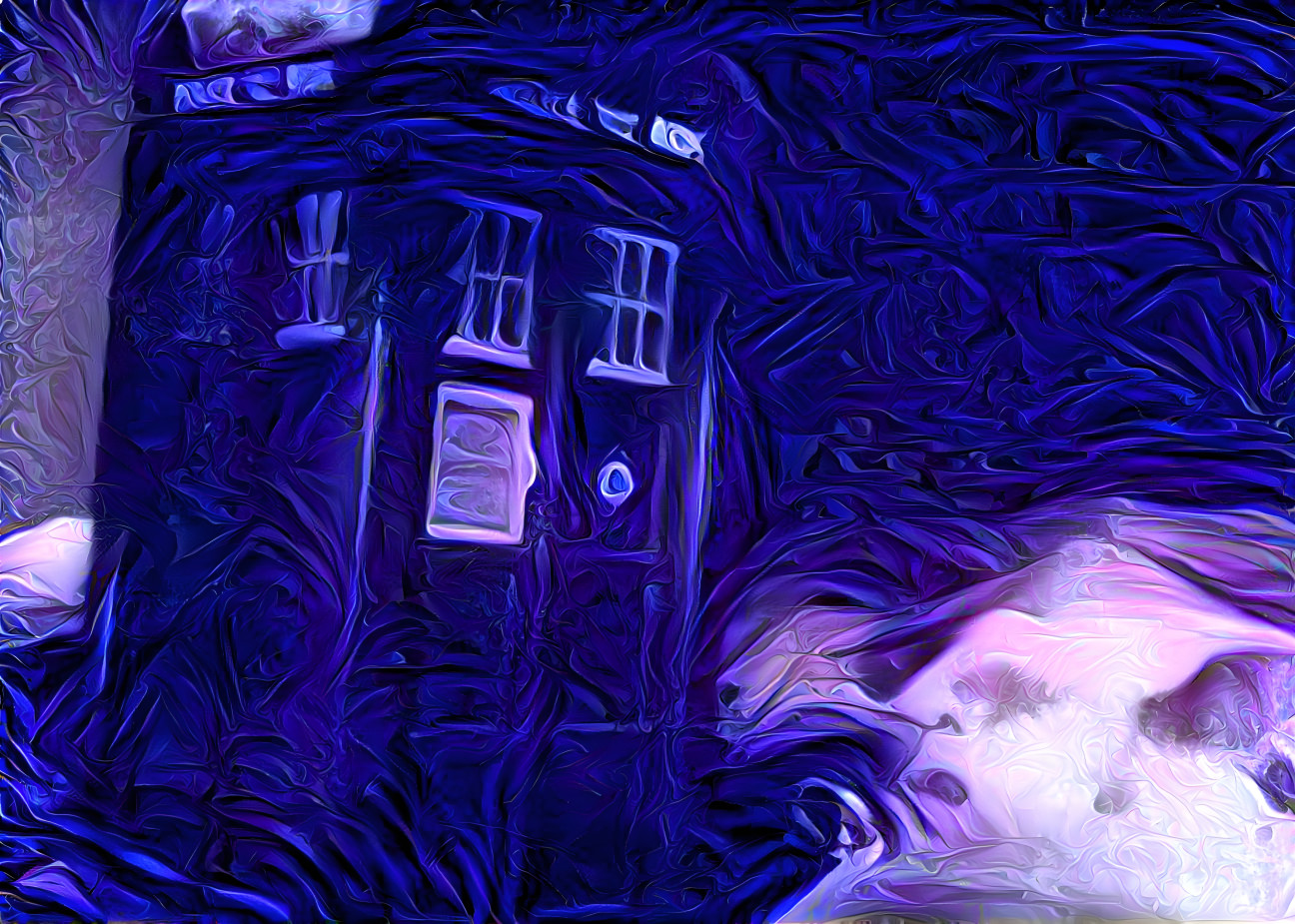 TARDIS: classic into blue