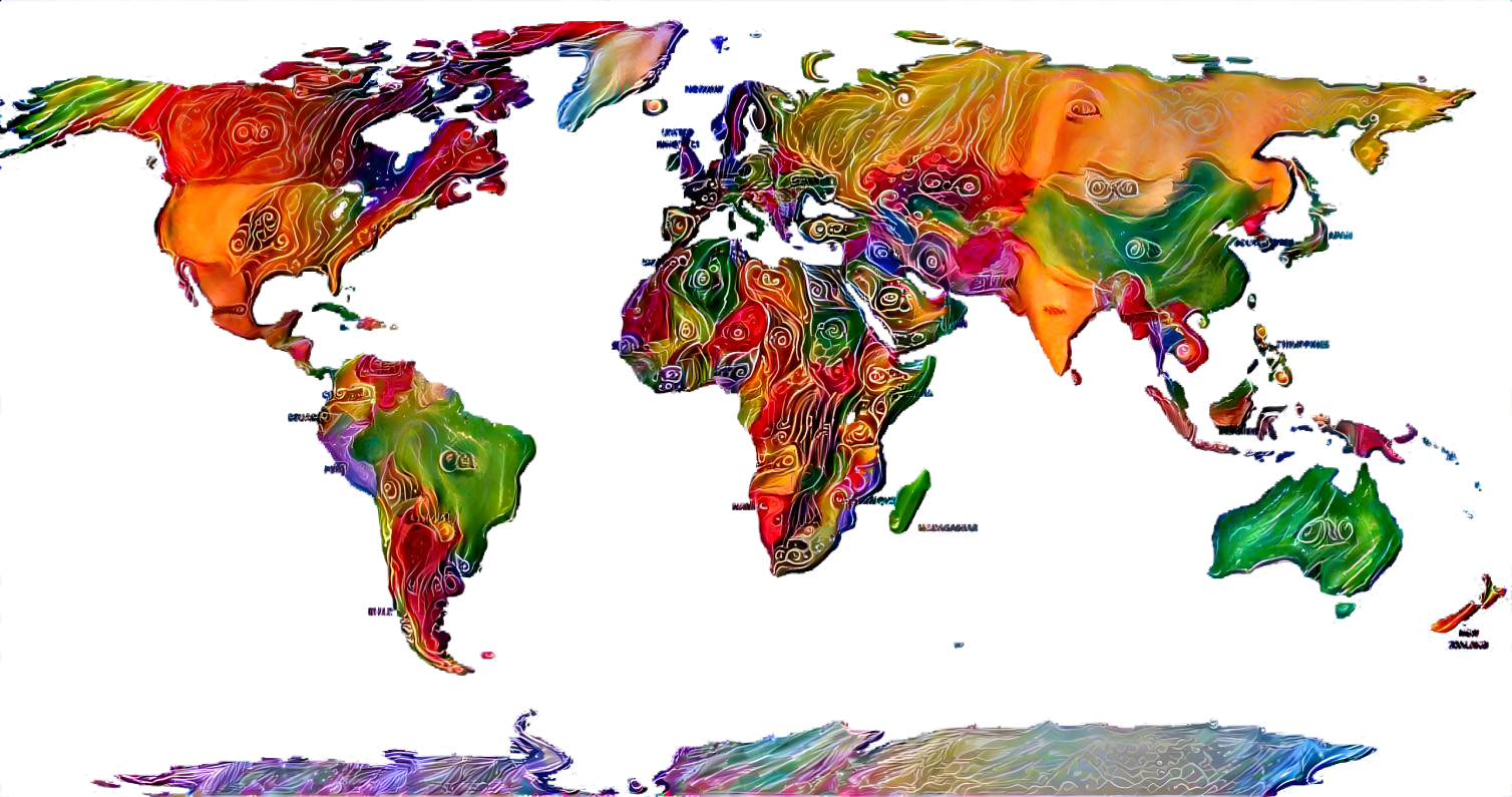 Joyful World Map