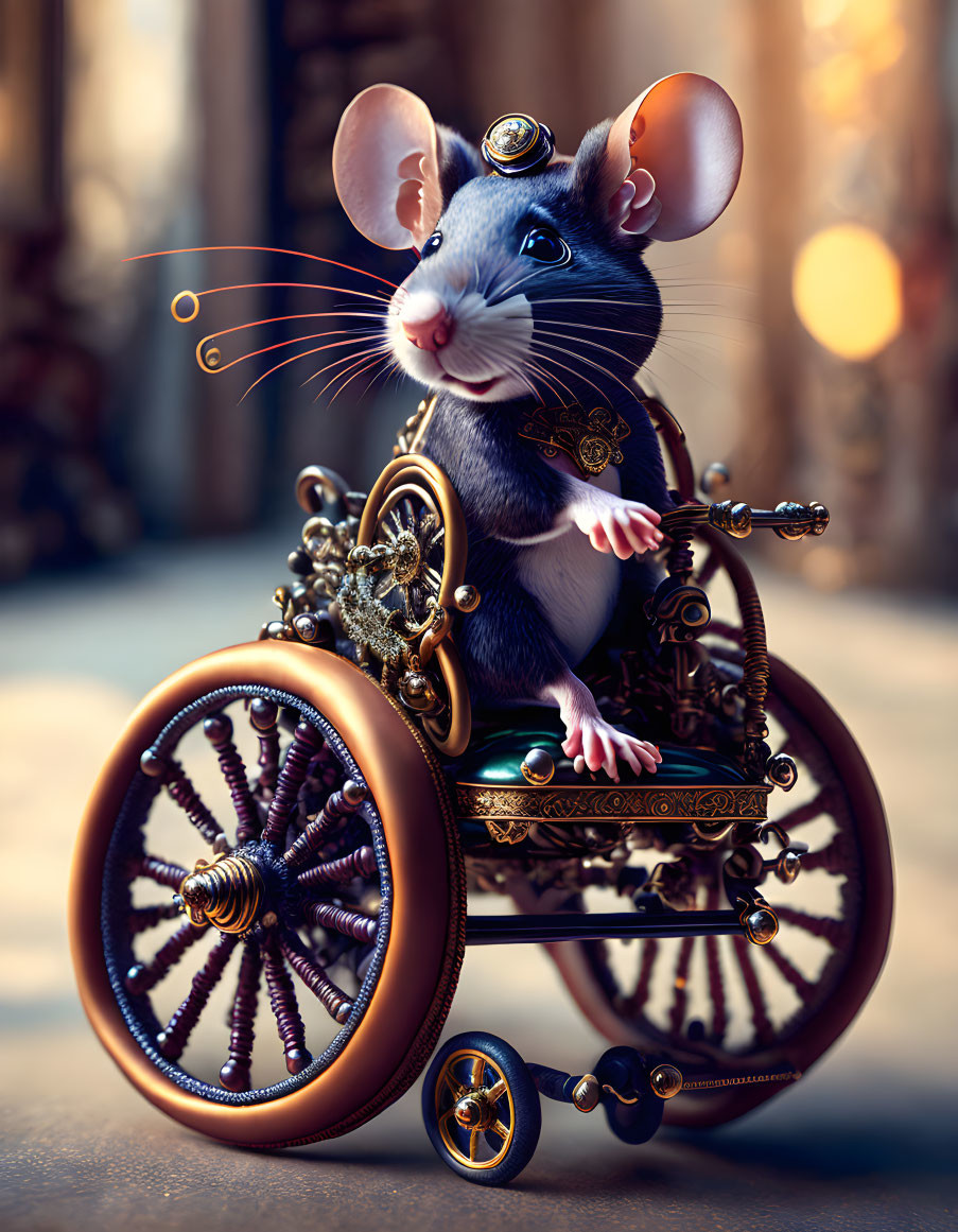 Little wheelchair-mouse