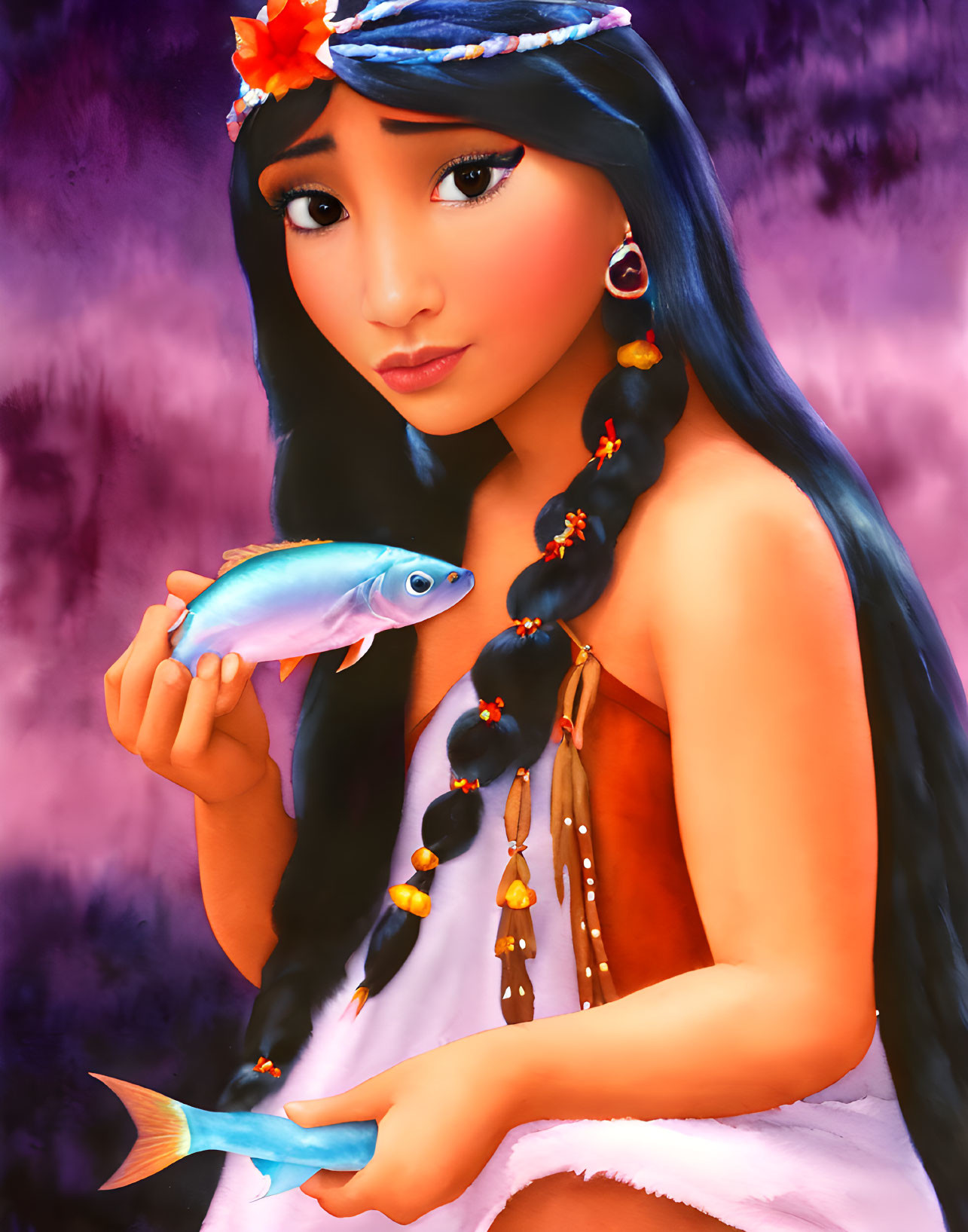 The native girl