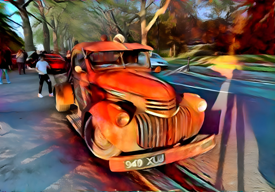 46 Chevy tow truck 