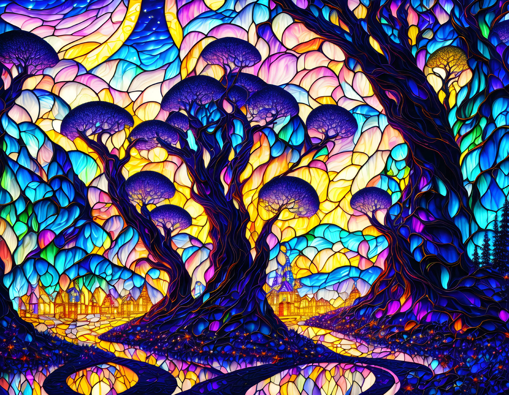 Stained Glass Fantasy 