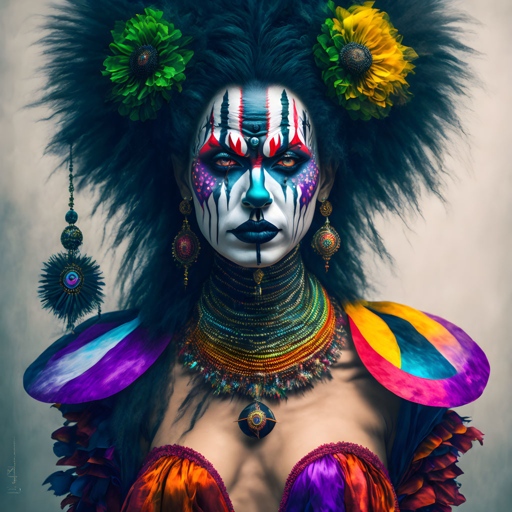 Colorful Witch Doctor.