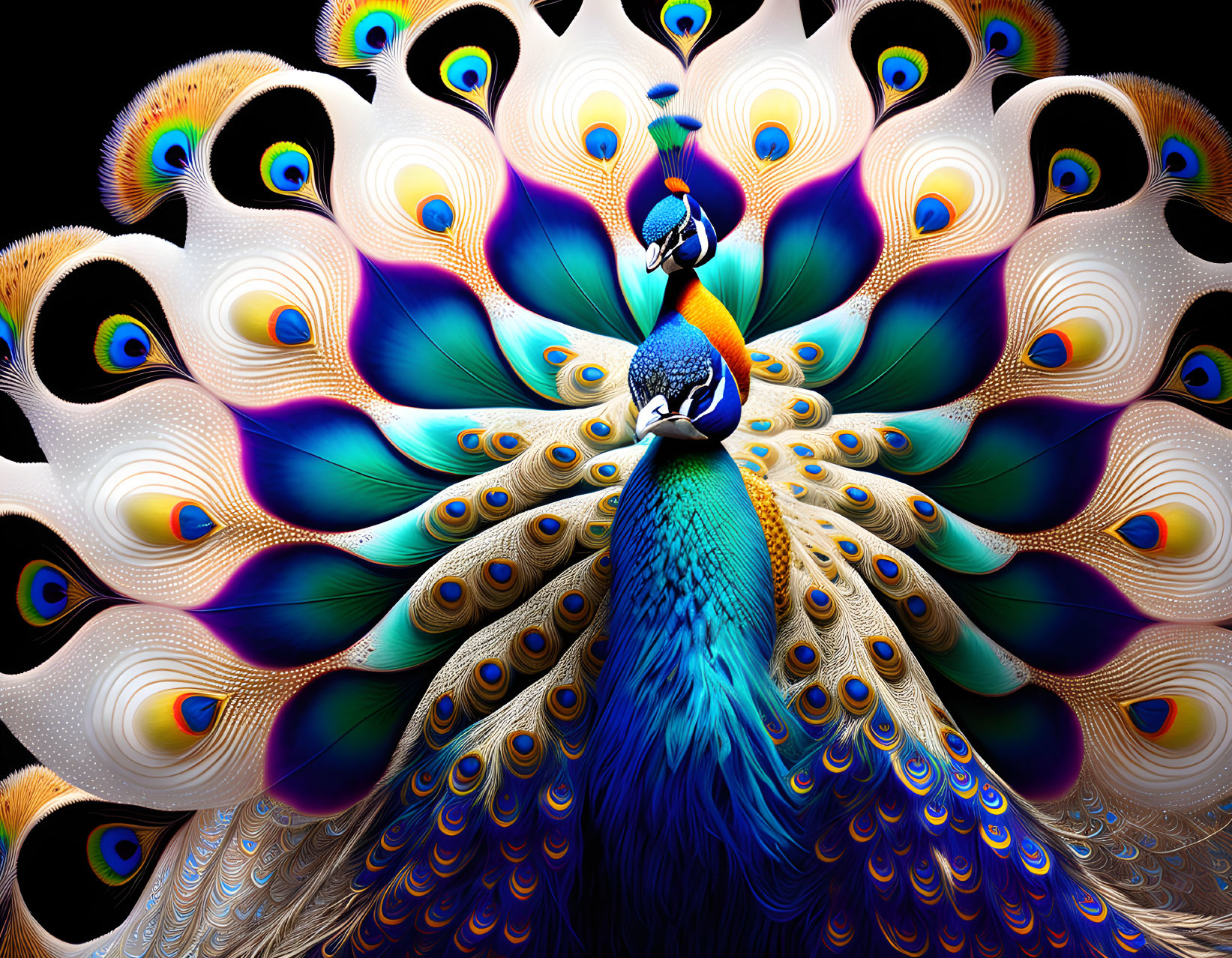 Dotted Peacock