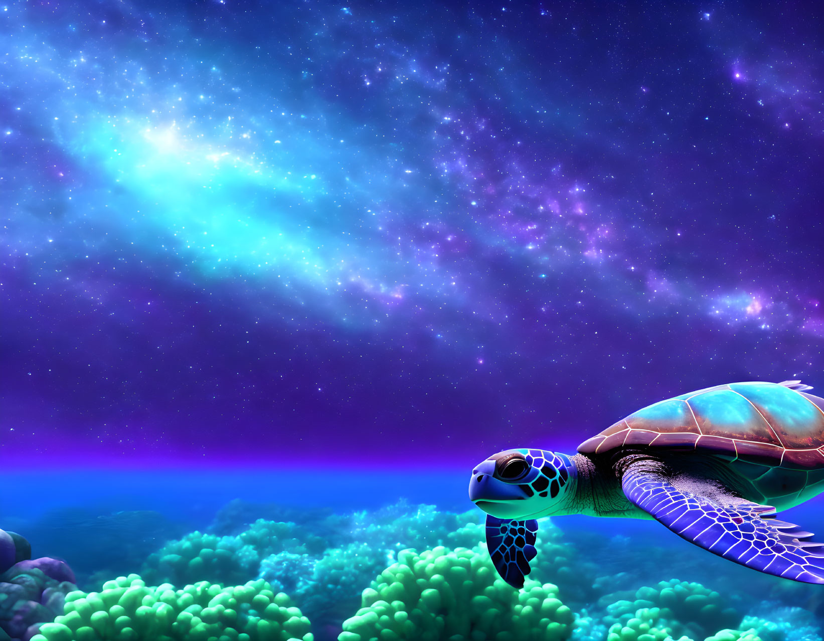 Cosmic Sea Turtle.
