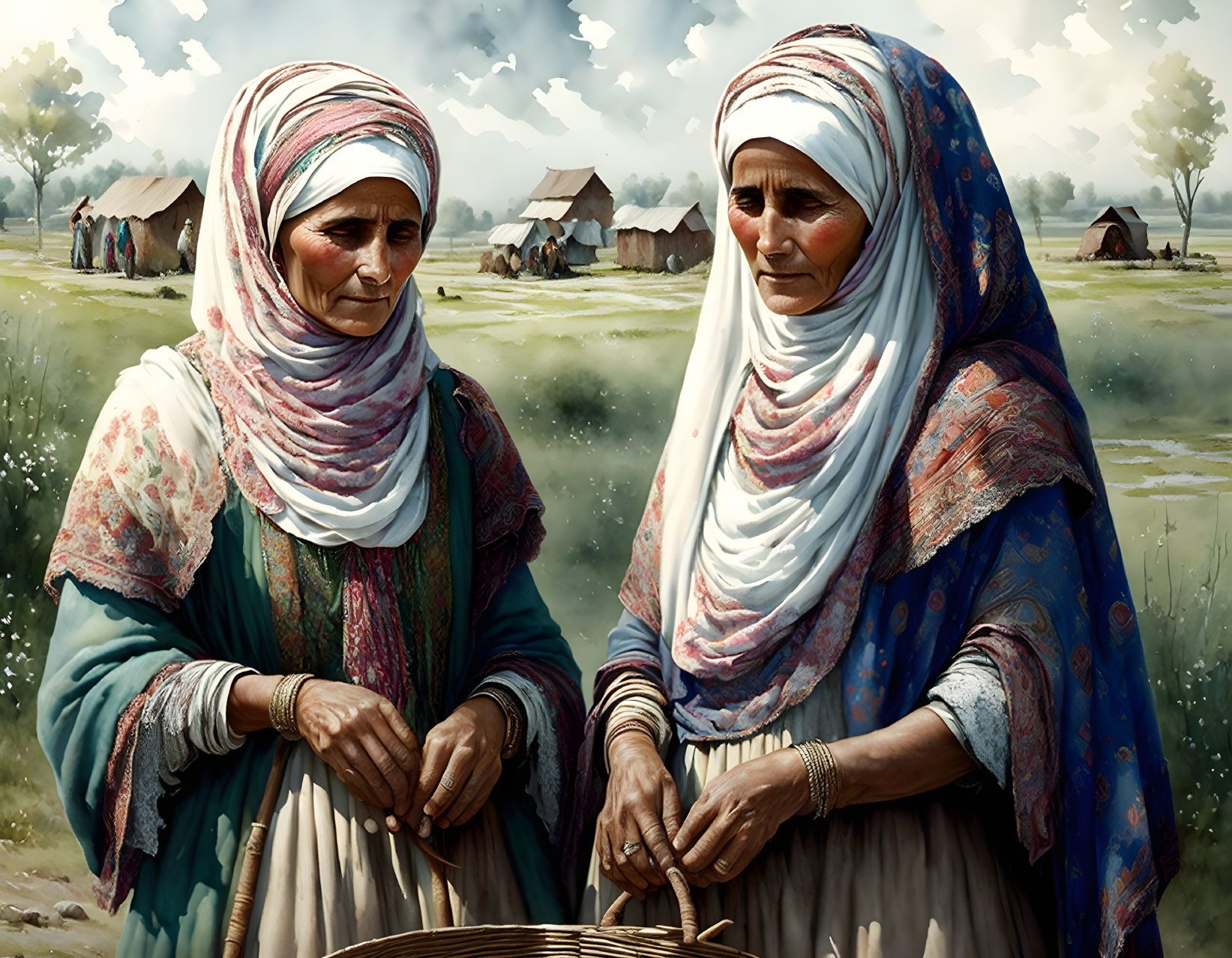 Washer Women of Angora